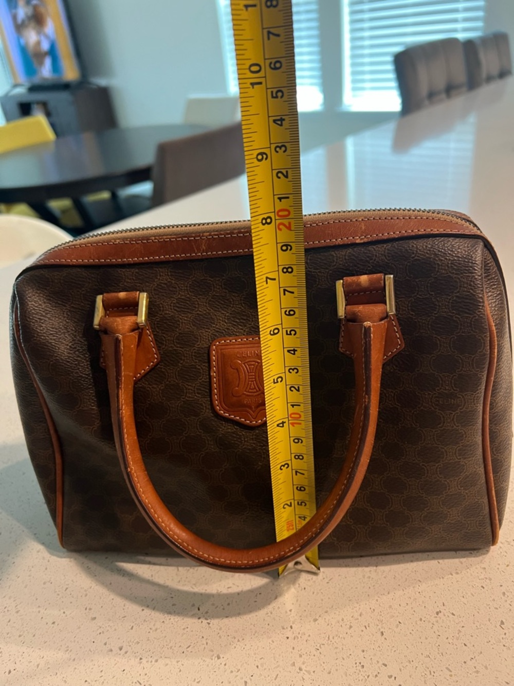 Celine Brown SM Boston bag retails $2,600 USD - Picture 16 of 17